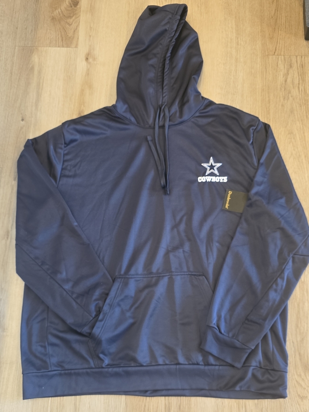 NWT Dunbrooke Navy Cowboys Hooded Pullover